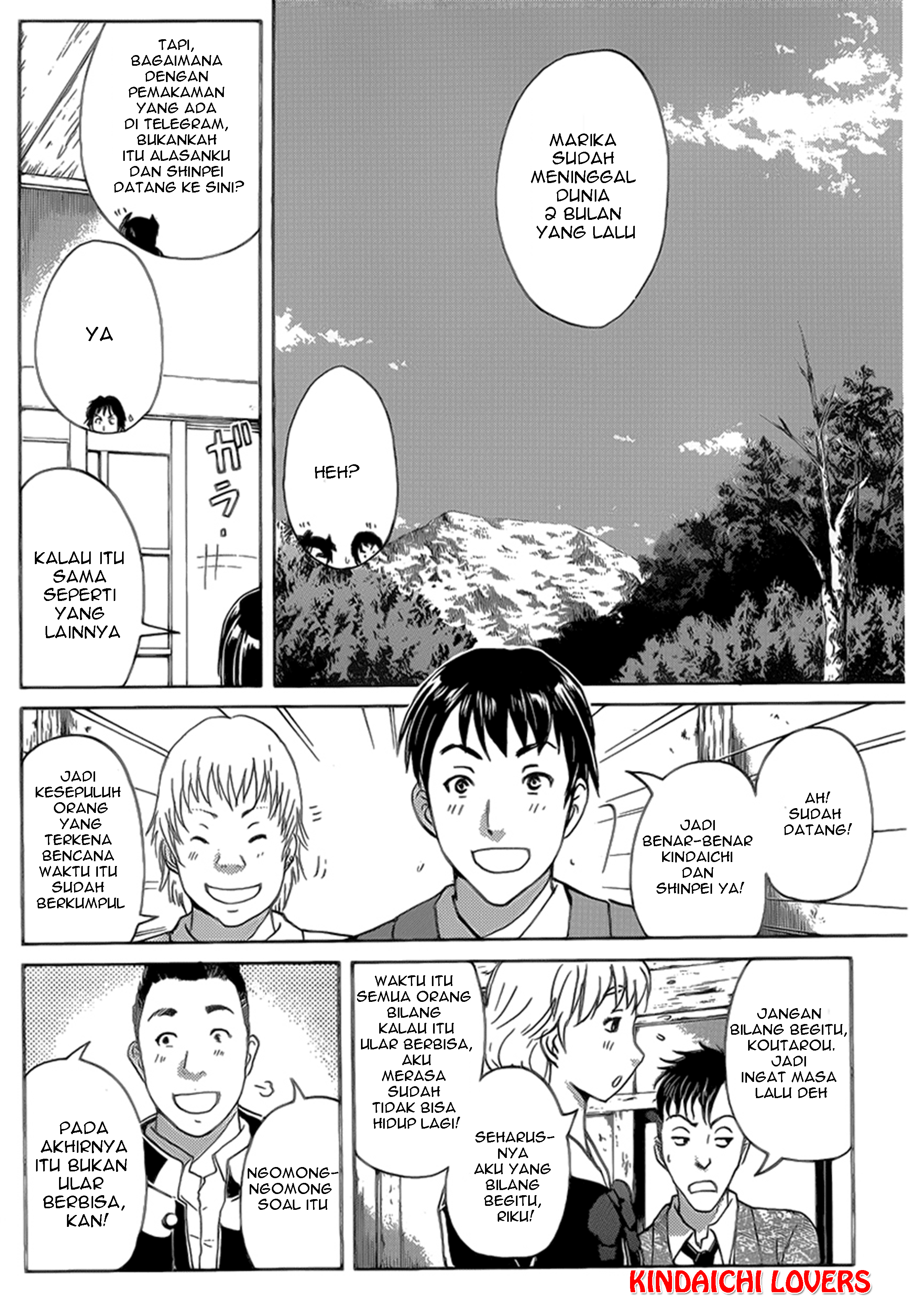Kindaichi Shounen no Jikenbo R Chapter 24 Bahasa Indonesia